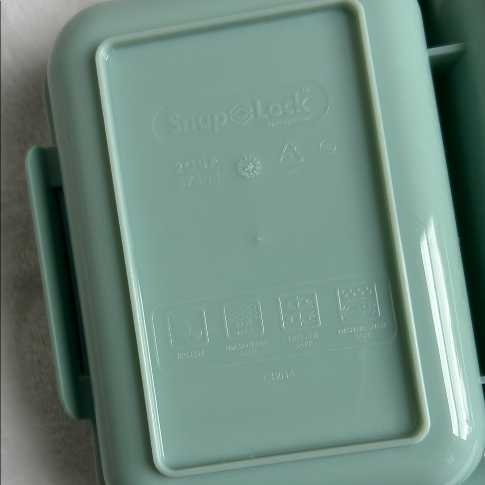 Food Storage Container -Minty Green - Picture 4 of 4
